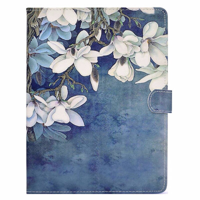 

BannerLive TPU Case for Samsung Galaxy Tab A 97 T550 Cover SamsunT550 Funda Coque Marble Magnolia Flower Forest Cat Butterfly