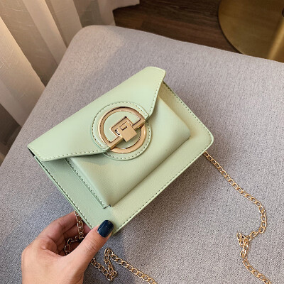 

Small fresh fashion casual wild chic shoulder bag 2019 new wave Korean version of the simple chain temperament Messenger bag