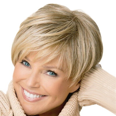 

Elegant Gradient Ramp Short Straight Wig
