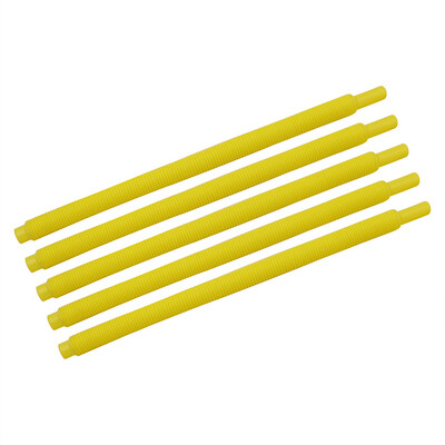 

Toponeto 10pc Art Straw Creative Retractable Curved Long plastic For Party Decorations