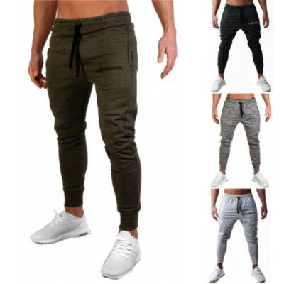 

Mens Sport Gym Pants Slim Fit Running Joggers Casual Long Trousers Sweatpants