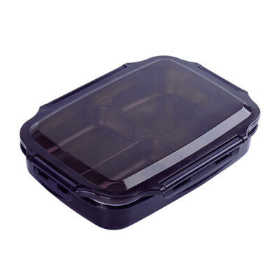 

Stainless Steel Large Capacity Food Container Picnic Office School Lunch Box