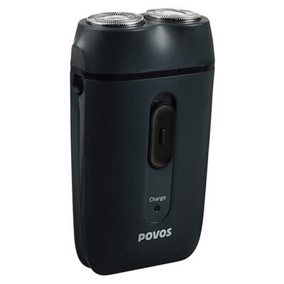 

POVOS PT0126Q Mini Portable USB Rechargeable Electric Shavers Dual Blade Travel Shaving Beard Machine Razor
