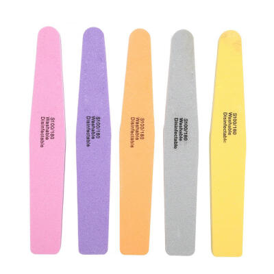 

Greensen 5pcs Double-sided Sponge Finger Toe Nail File Beauty Polishing Sanding Tools