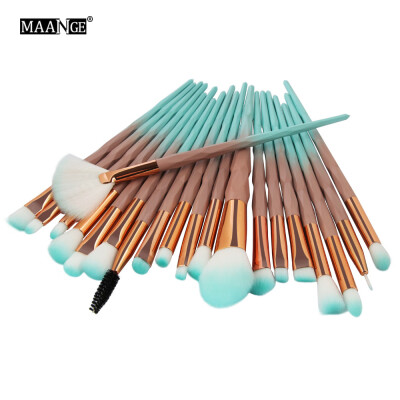 

〖Follure〗20PCS Make Up Foundation Eyebrow Eyeliner Blush Cosmetic Concealer Brushes