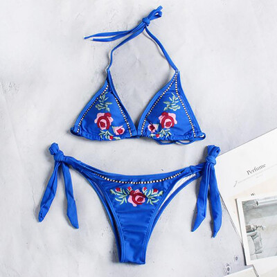 

Roseonmyhand Womens Print Two Piece Swimsuit Pushups Swimwear Beachwear
