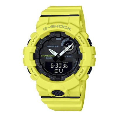 

Casio G-Shock GBA-800-9A Bluetooth Step Tracking Watch Sports Quartz Wristwatch For Men - Yellow