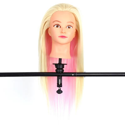 

22426 Inch Colorful Hair Mannequin Head Hairdressing Practice Training Doll Heads Cosmetology Hair Styling Mannequins