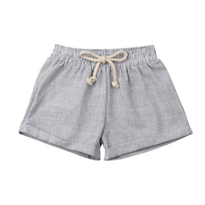 

Kids Baby Boys Girls Toddler Solid Casual Shorts Pants Cotton Trousers Leggings