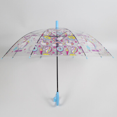 

Unicorn Umbrella Children PVC Clear Dome Design Brolly Umbrella Beautiful