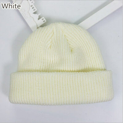 

1pc Unisex Men Women Beanie Hat Warm Ribbed Winter Turn Ski Fisherman Docker Hat