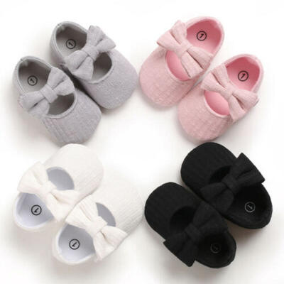 

Baby Shoes Newborn Infant Pram Mary Jane Girls Princess Moccasins Soft Shoes