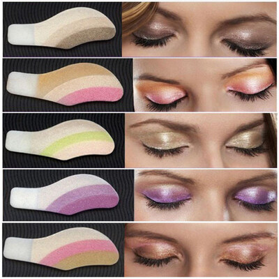 

Women Disposable 6 Pair Instant Eye Shadow Temporary Makeup Stickers Gift