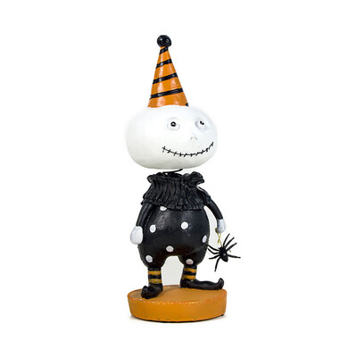 

Halloween Cute Pumpkin Black Cat Shaking Head Resin Dolls Multipurpose Home Table Ornaments Festival Kids Gifts Party Decoration