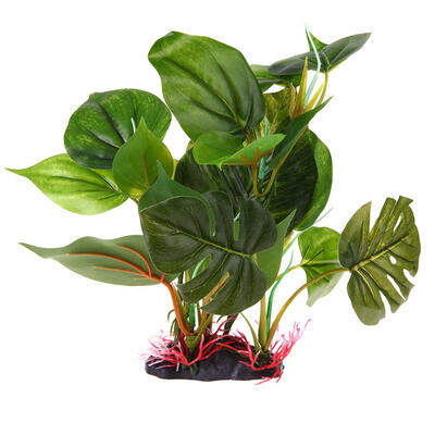 

Large Leaf Aquatic Plant Simulation Aquarium Fish Tank Decoration Ornament