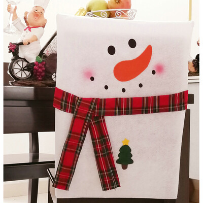 

〖Follure〗Christmas Santa Hat Dining Chair Back Covers Party Xmas Table Decoration