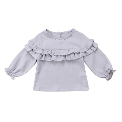 

SUNSIOM Toddler Newborn Baby Girls Long Sleeve T-shirt Blouse Clothes Shirt Tops