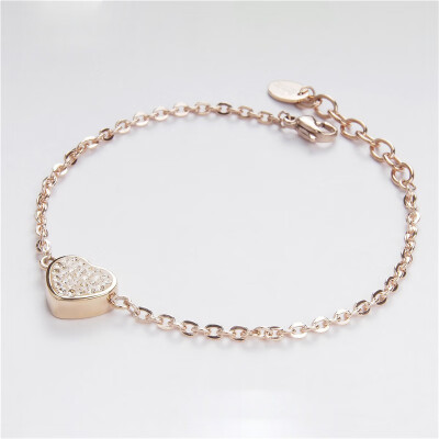 

Desijn Jean DIJUE Bracelet female single love rose gold fashion 13930