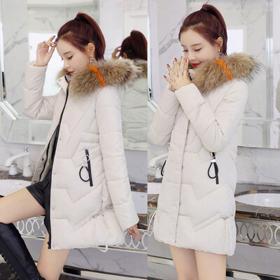 

Toponeto Fashion Women Hooded Solid Winter Windbreaker Long Coat Jacket Overcoat Outwear
