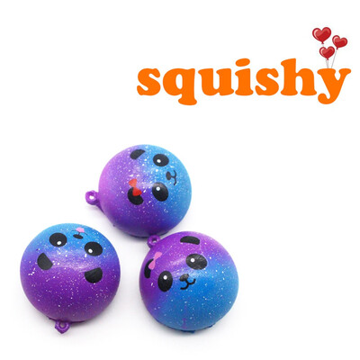 

YIWULASquishies Galaxy Panda Slow Rising Cartoon Cream Scented Stress Relief Toys