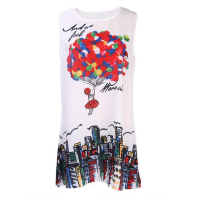 

US Summer Women Sleeveless Bodycon Casual Party Evening Cocktail Mini Dress