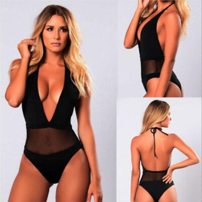 

Fashion Women Swimsuit Push Up Padded Bikini Swimwear Bathing One Piece Monokini