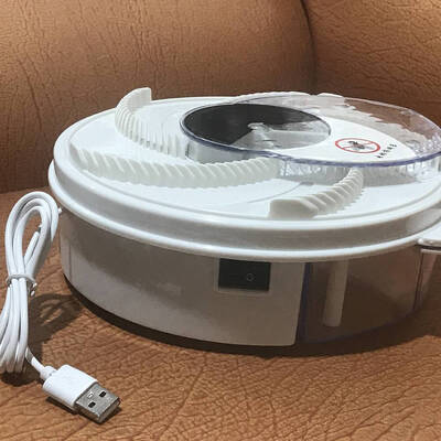 

Electric Automatic Flycatcher Fly Trap Fly-catching Insect Reject Control Fly Killing Cage Sticks Fly Killer