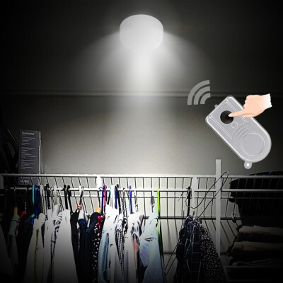 

〖Follure〗LED Wireless Night Light & Remote Control Closet Cabinet Puck Lamp
