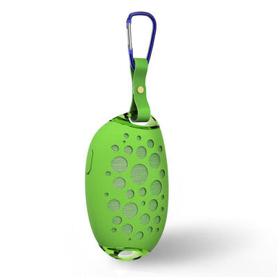 

Portable Mini Bluetooth Speaker Wireless Subwoofer With Non-Slip Silicone Cover Case And Hook Design