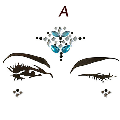 

〖Follure〗Face Gems Adhesive Glitter Jewel Wedding Festival Rave Party Body Make Up