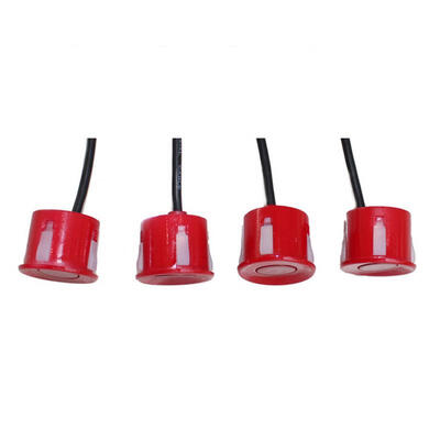 

English Human Voice Parking Sensor Car Parking Assistance Backup Radar Monitor System 4 Sensors Car Electronics Parts
