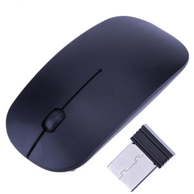 

24GHz 1000DPI Ultra-thin 3-Button Wireless Photoelectric Mouse