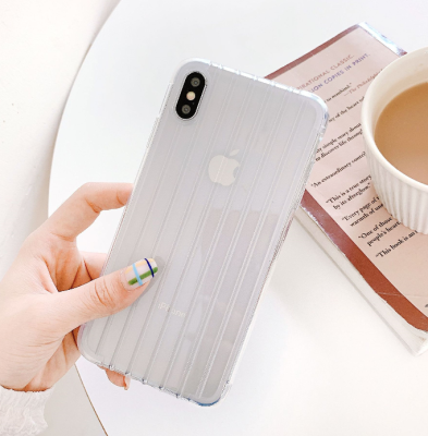 

New creative luggage TPU for iPhoneXxs mobile phone case 6s Apple 7plus8plus protective case