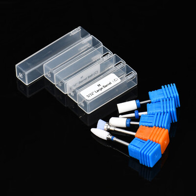 

Toponeto 5PC Ceramic Nail File Drill Bit Tools For Nail Art Machine Grinding Stone Head
