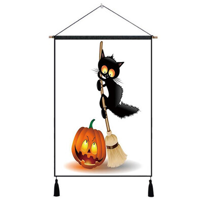 

Toponeto Unframed Hallowmas Oil Painting Print Picture Home Wall Room Wall Hanging