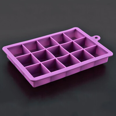 

15-Cube Silicone Ice Mold Tray Mold Set - Make 30 Cubes Bar Tools US