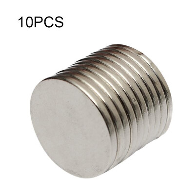 

10pcs N50 Strong Round Disc Rare Earth Neodymium Magnety for Refrigerator DIY Craft Scientific&Office Multi-use 15x15mm