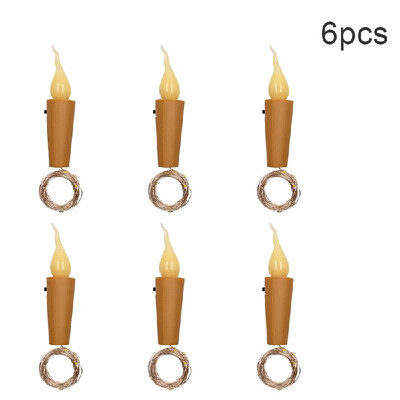 

Bottle Lights 2 Meters 21 LED Bottle Stopper String Lights Wine Bottle Lamp IP65 Waterproof Warm White for Home Party Festival Voc