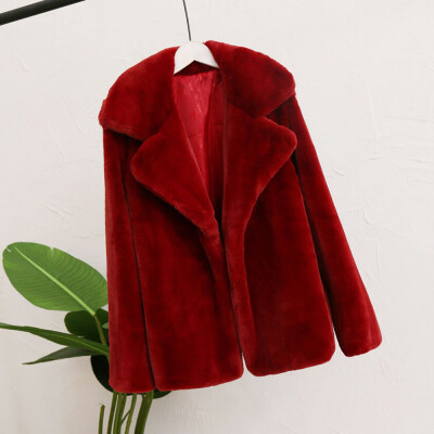 

Roseonmyhand Women Winter Warm Thick Coat Solid Overcoat Outercoat Jacket Cardigan Coat