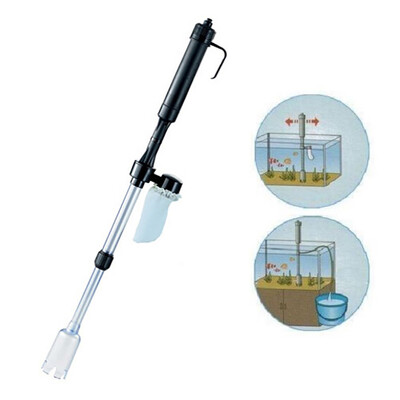 

Siaonvr Battery Gravel Vacuum Cleaner Aquarium Fish Tank Cleaning Syphon Water Vac
