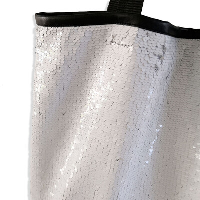 

Tailored Women Sequins Colorful Shoulder Bags Princess Shopping Bags Bling Handle Bags