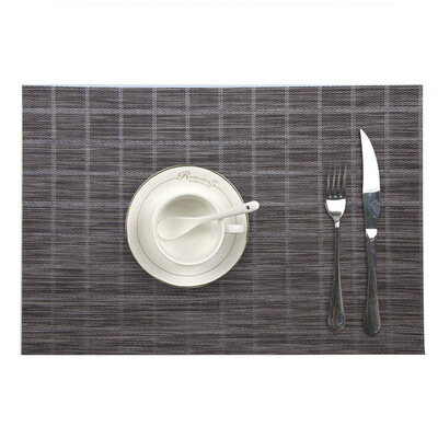 

Toponeto Placemat With Compatible Crossweave Insulation Placemat Washable Table Mats Set