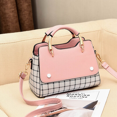 

Upper New Female Trendy Korean Edition Fashion Single Shoulder Bag Slant Bag Handbag Simple Hundred Handbags