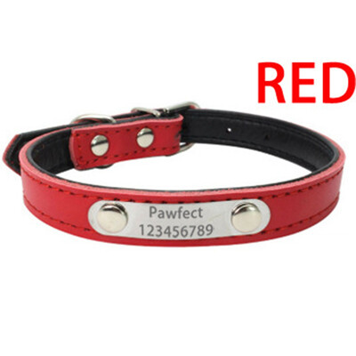 

Reflective Personalized Dog Collars Custom Pet Puppy Cat ID Collar Tag Useful