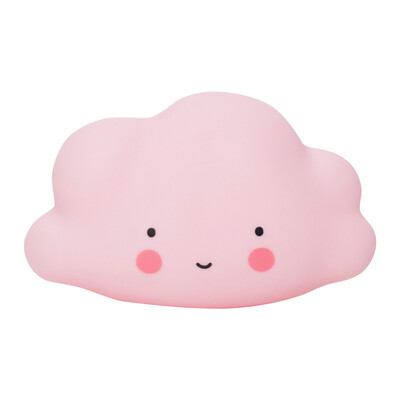 

〖Follure〗Kids Cute Cloud With Face Shape Lamp Room Light Corridor Decor Night Light Pink