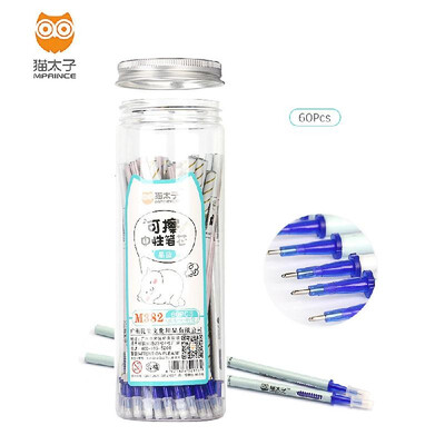 

MAOTAIZI 05mm Erasable Liquid Gel Pen Refills Ink Pen Replacement Full Needle Pens for School Office Students Children Blue Ink