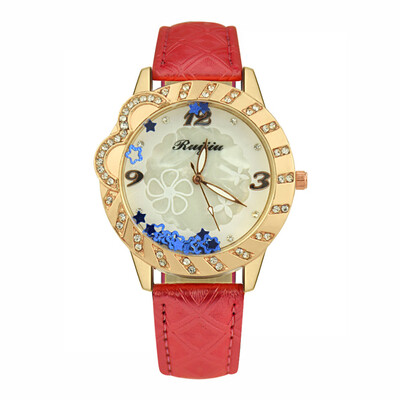 

RM Women Luxury Stainless Steel Bracelet Watch Analog Quartz Wrist Watch