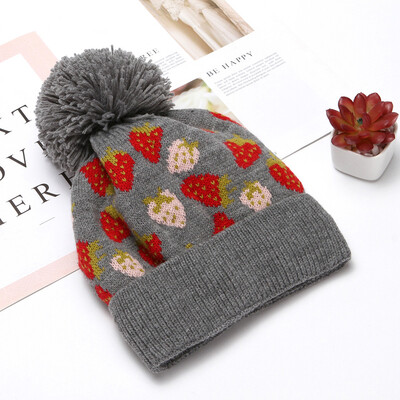 

Tailored Fashion Womens Winter Collar Plus Wild Thick knit Warm Hat