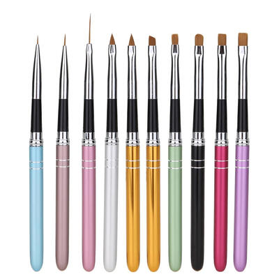 

10pcs Nail Art Design Dotting Painting Drawing Pen Polish Brush Set