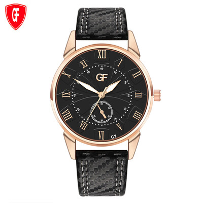 

Gobestart Hot Women Leather Watch Whatever Late Anyway Letter Watches New Pointer Glow